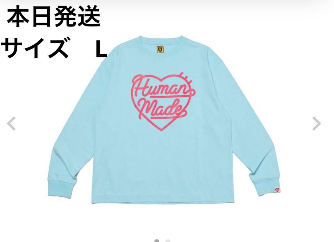 HUMAN MADE Heart L/S T-Shirt 