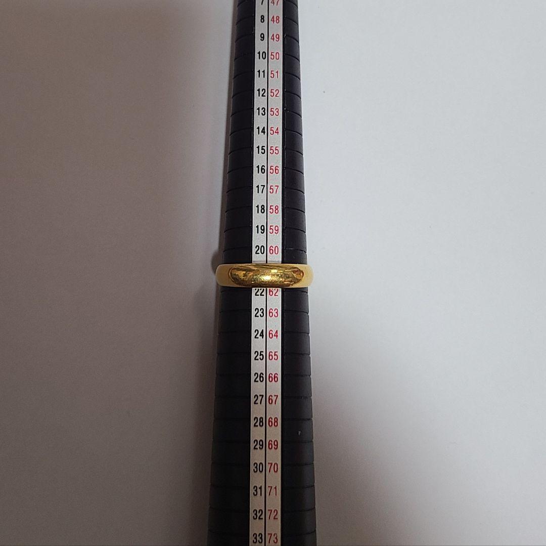 純金 k24 24k リング 指輪 資産 ゴールドリング かまぼこ 刻印有 9g