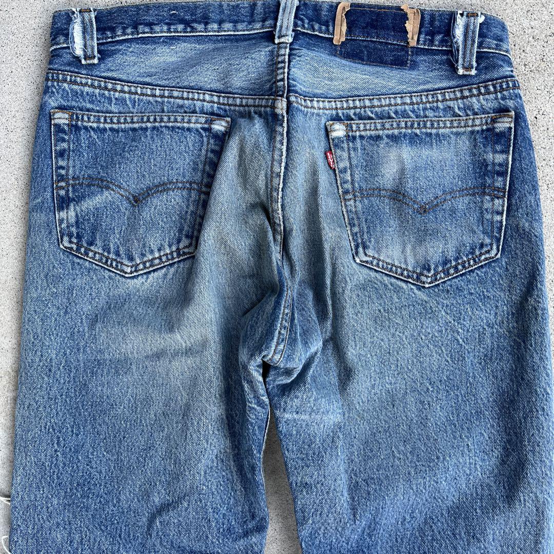 LEVI’S 80s 501 グランジ ダメージ デニム リーバイス
