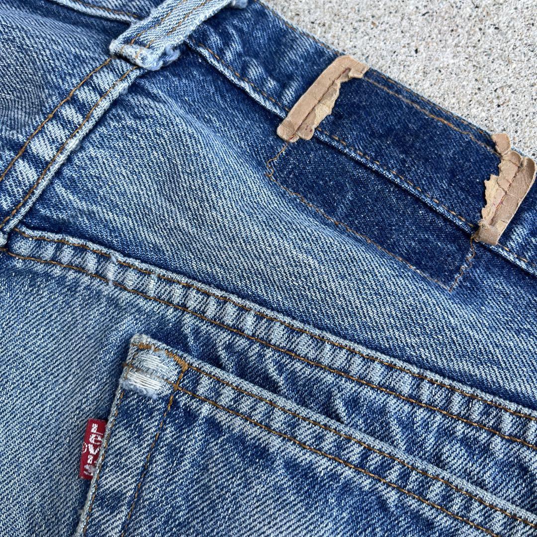 LEVI’S 80s 501 グランジ ダメージ デニム リーバイス