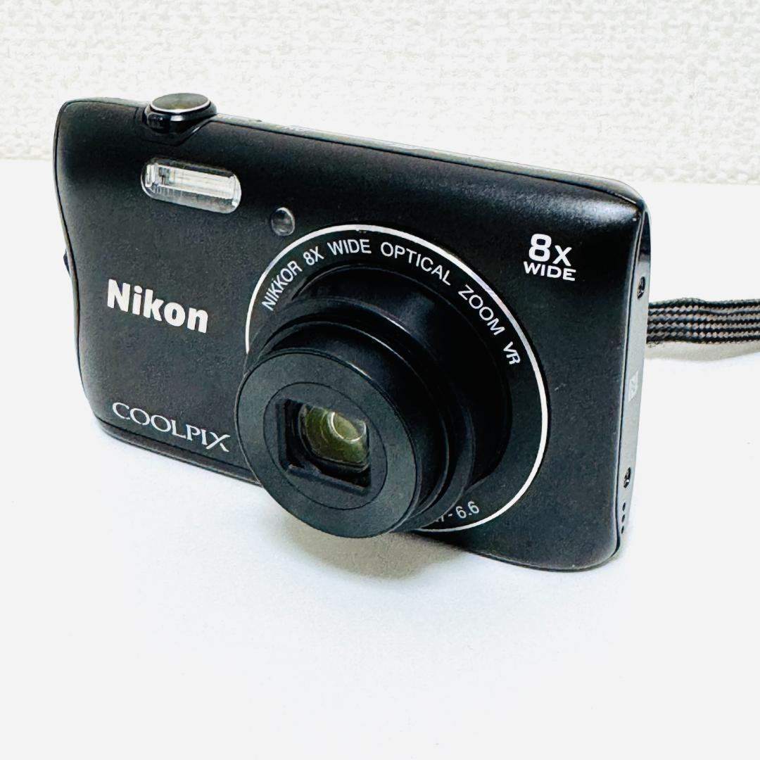 Nikon ニコン COOLPIX S3700 BK デジカメ 箱付き ブラック