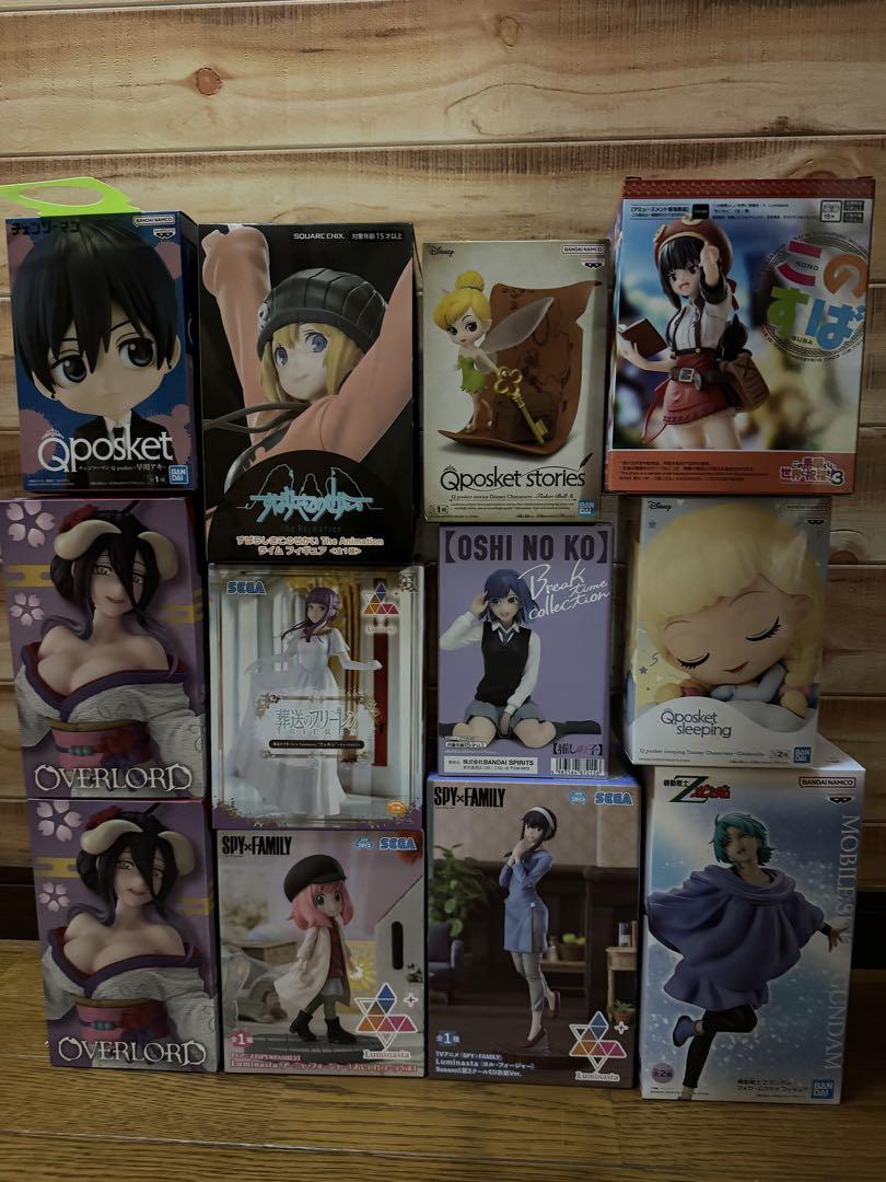 大人気の フリーレン このすば アルベドなど美少女フィギュア【まとめ売り】 コミック・アニメ