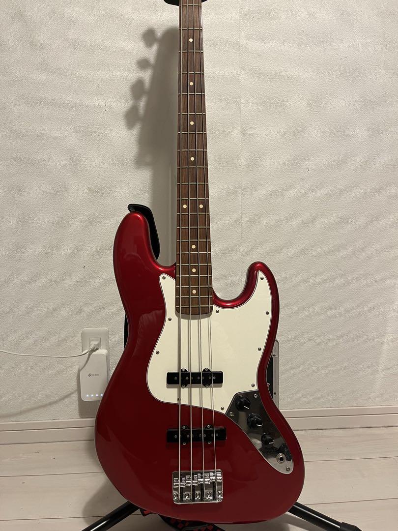 Fender Jazz Bass エレキベース 赤 メイプルネック