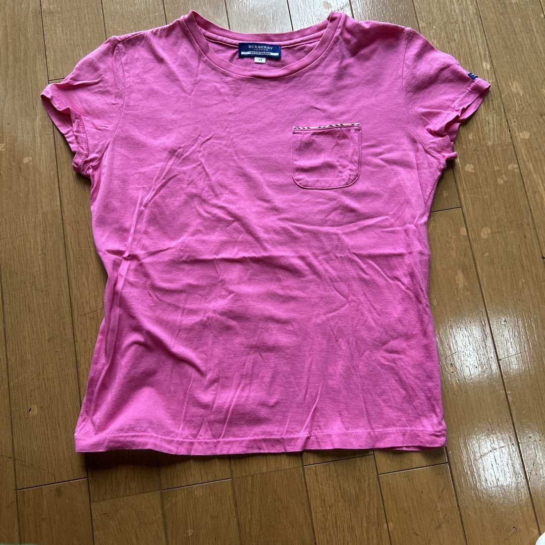 極美品】バーバリーブルーレーベル ノバチェック 半袖シャツ