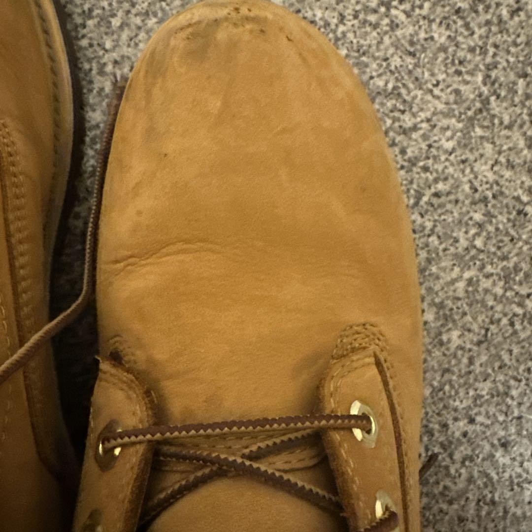 Timberland ブラウン スエード ワークブーツ