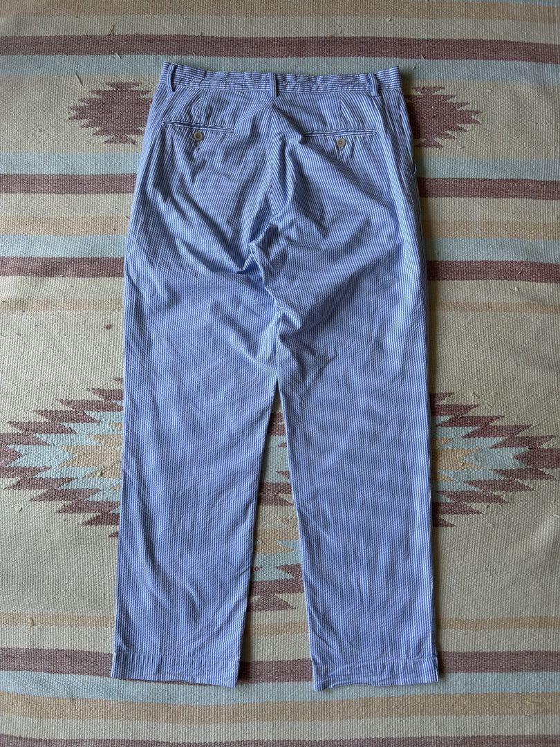 パンツ Ralph Lauren seersucker cotton pants