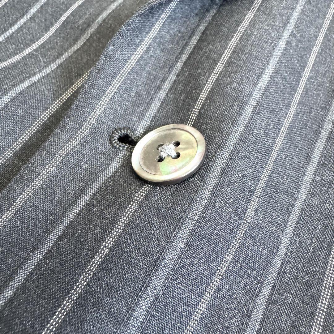 Paul Smith✨スーツ　セットアップ　ストライプ　花柄　背抜き　L2サイズ