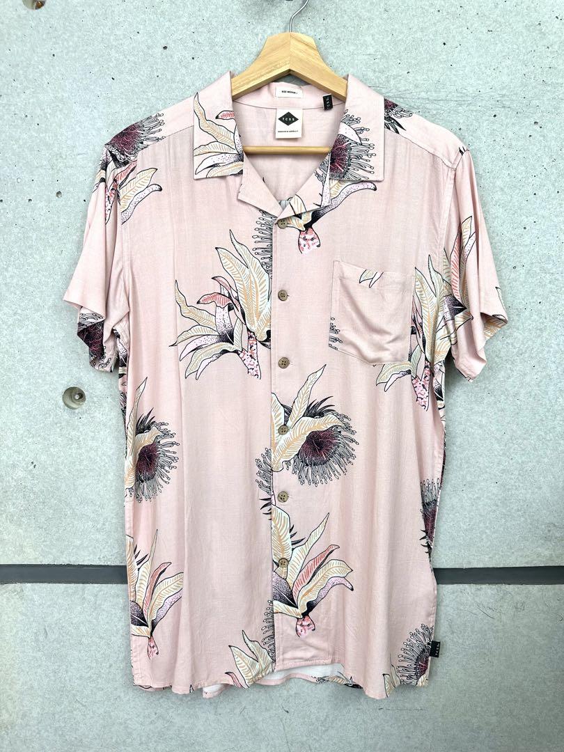 TCSS VOYAGE SHIRTアロハシャツ／M ピンク