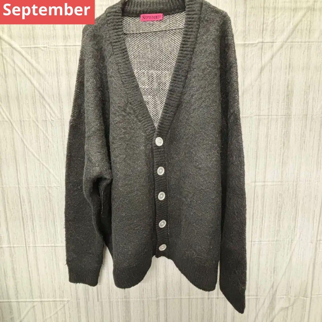 SEPTEMBER(セプテンバー)Knit Cardigan レディース メンズ