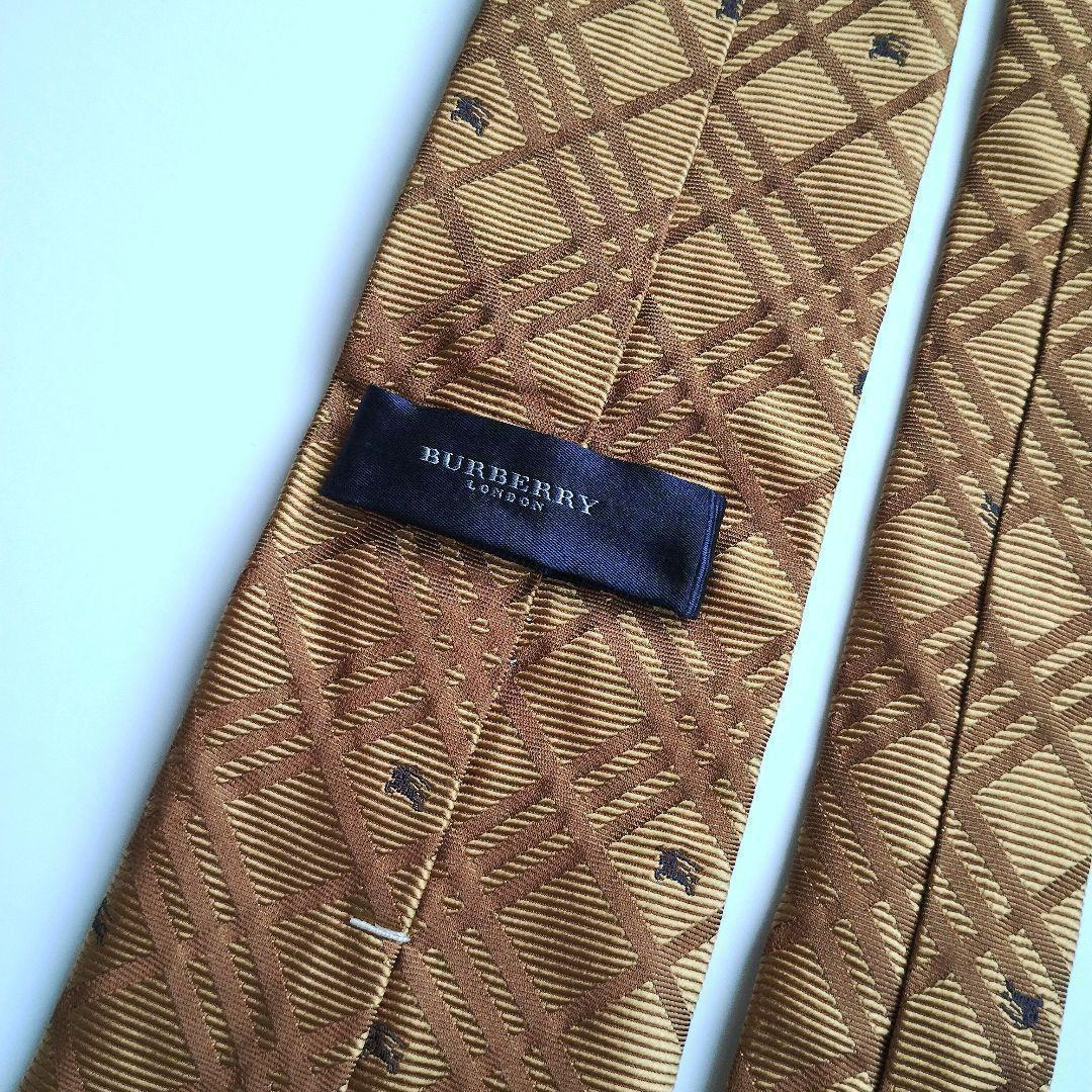 バーバリーロンドン ネクタイ ホースロゴ 刺繍 ハイブランド