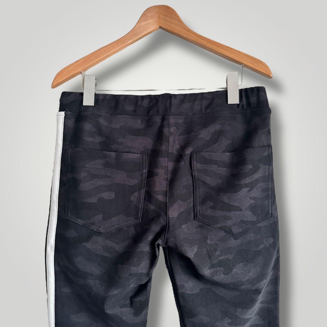 267 RESOUND CLOTHING カモフラ ラインパンツ