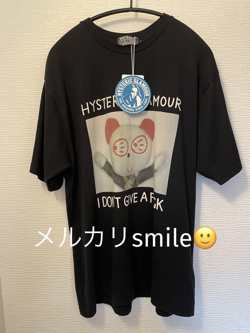 L新品 HYSTERIC GLAMOUR RED EYE PANDA Tシャツ黒
