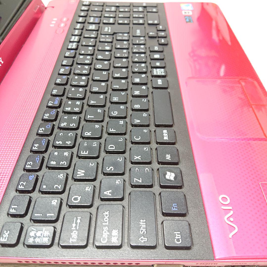 〖超美品〗VAIO ノートPC i5 SSD office赤⭐️正月セール中！