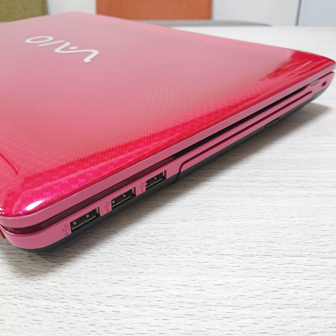 〖超美品〗VAIO ノートPC i5 SSD office赤⭐️正月セール中！