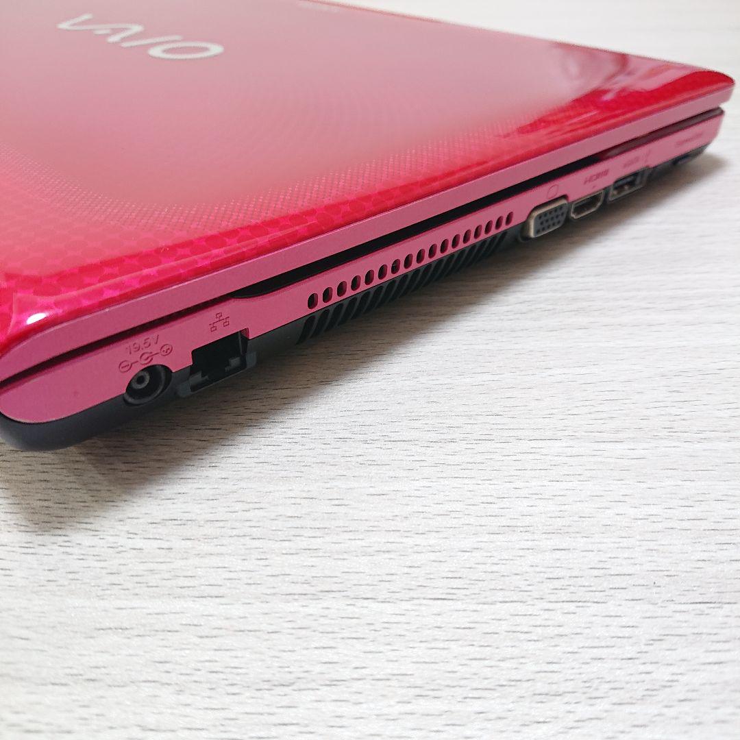 〖超美品〗VAIO ノートPC i5 SSD office赤⭐️正月セール中！