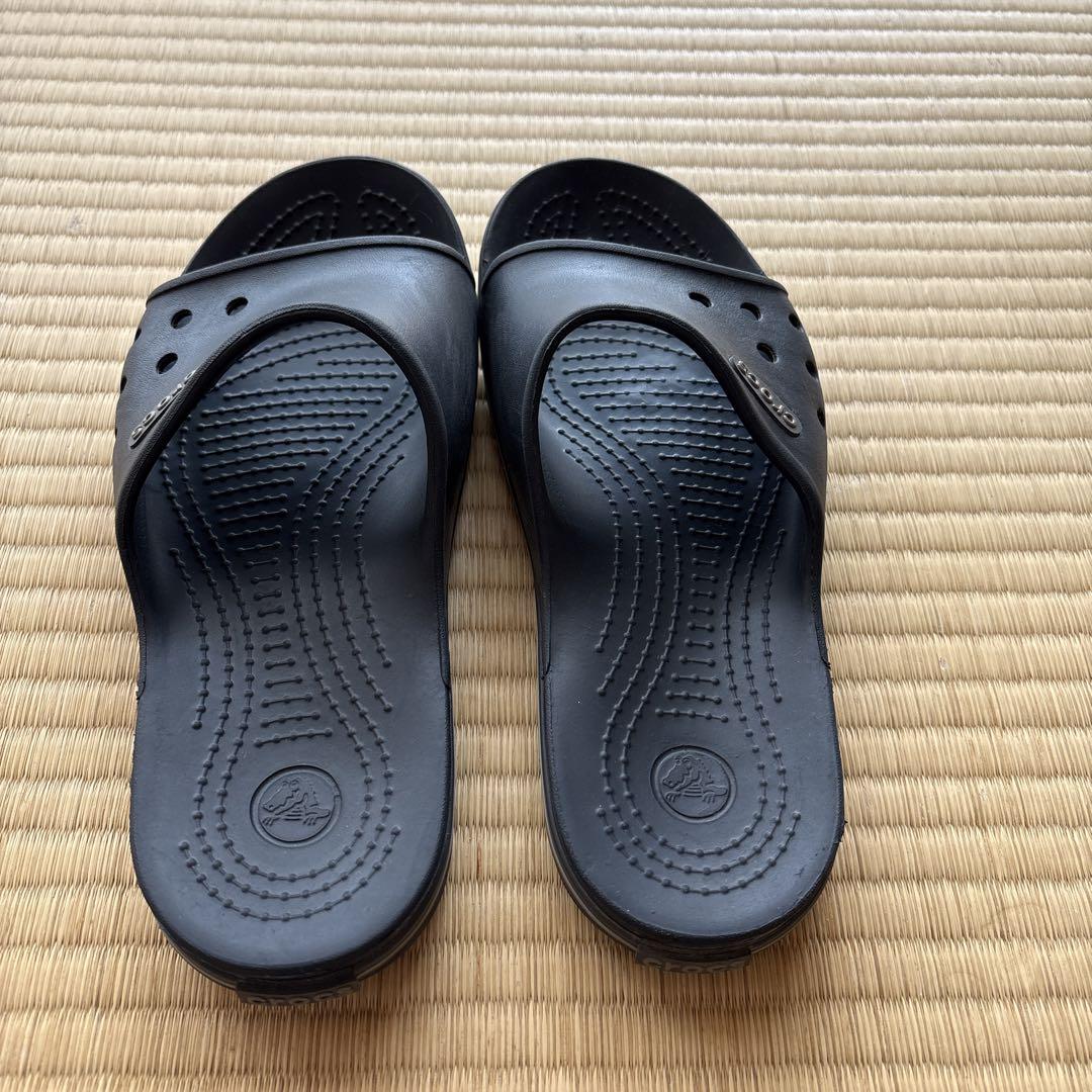 ワークサンダル】 クロックス ビストロ ブラックM6／W8 10075A