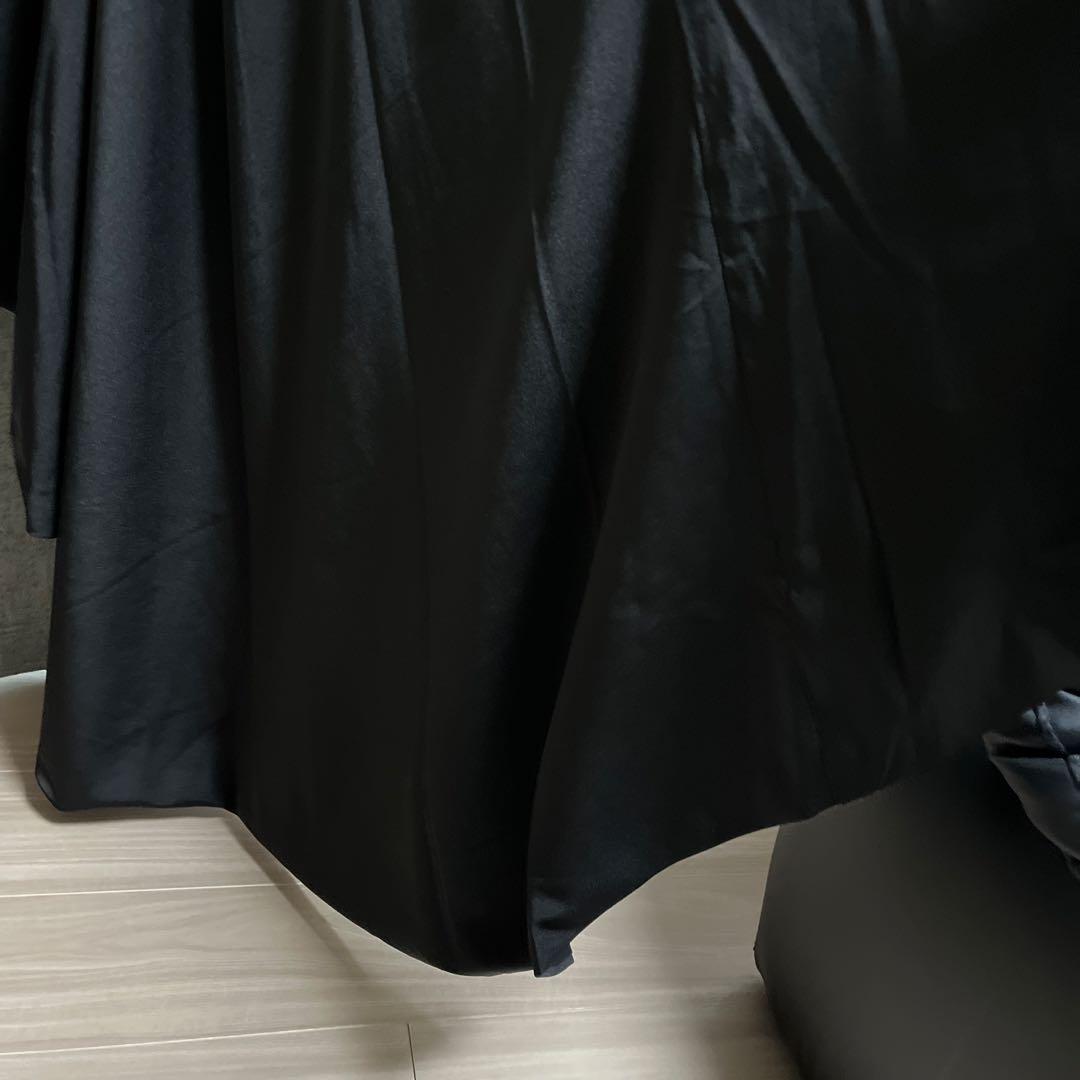 【美品】バッククロスキャミソールドレス ブラック 【美品】バッククロスキャミソールドレス ブラック