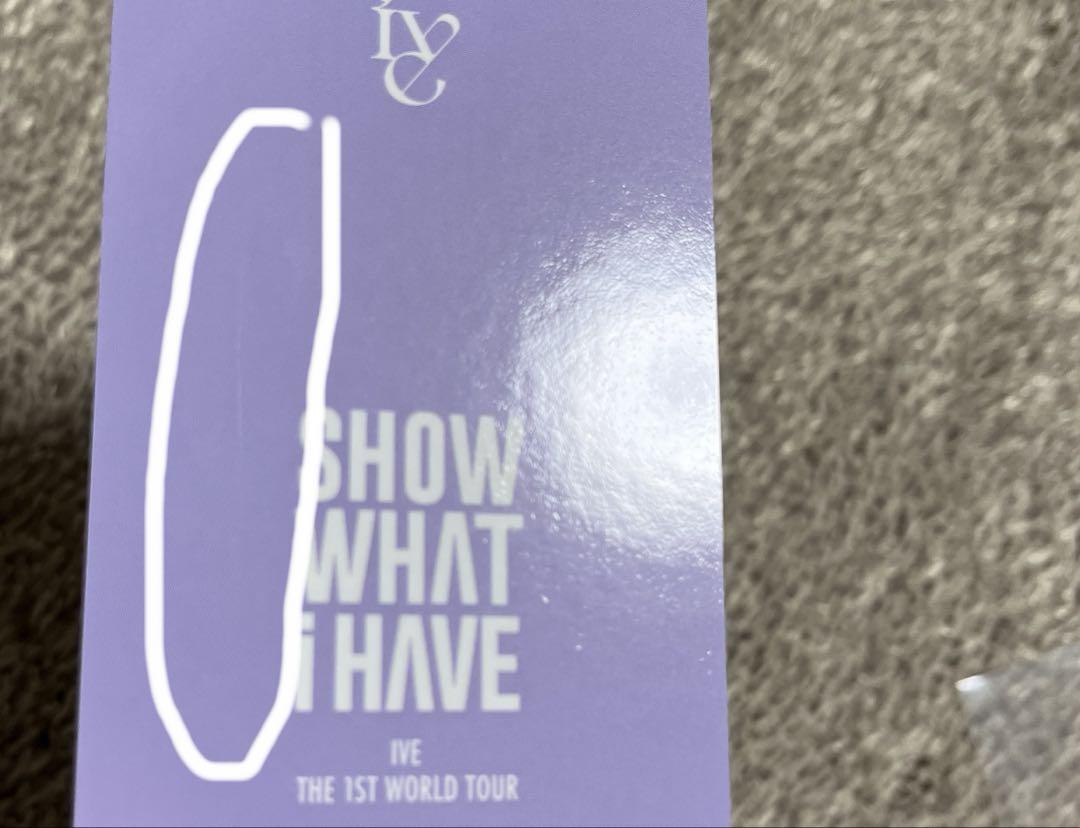 IVE WORLD TOUR SHOW WHAT I HAVE ネックレス　レイ