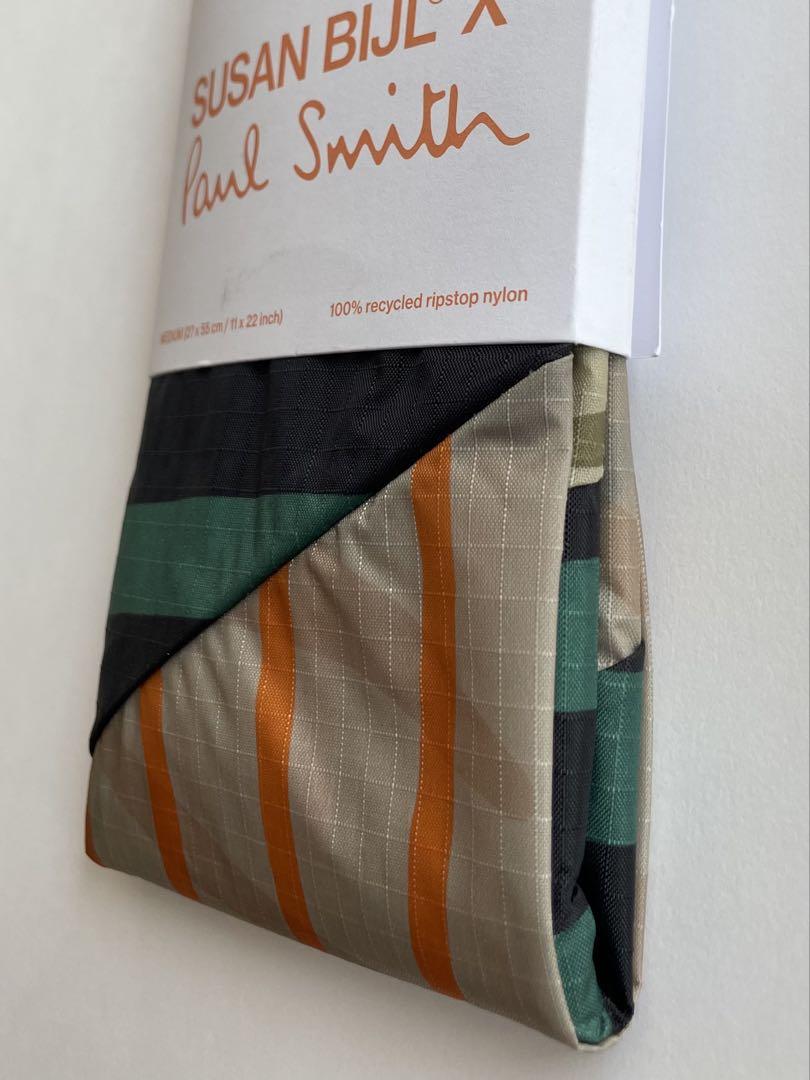 【美品】PaulSmith×SUSAN BIJL エコバッグ　 日本未入荷 ポールスミス Susan Bijl エコバッグ Mサイズ スーザンベル