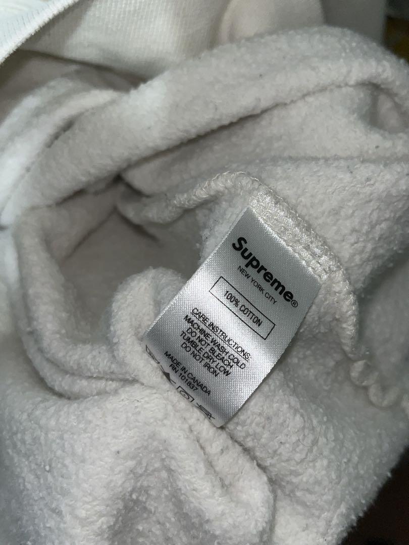 トップス Supreme Cutout Logo Crewneck naturaul M