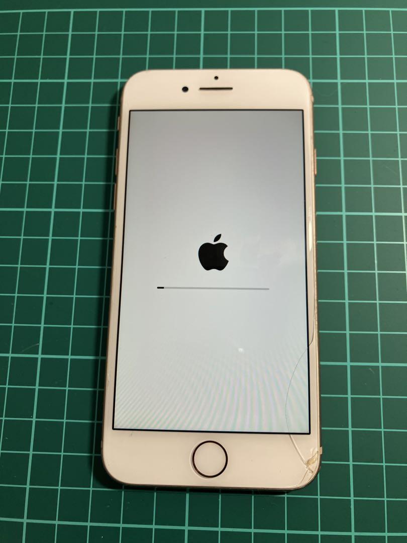 iPhone8 ゴールド 64GB バッテリー77％ ジャンク 動作確認済み