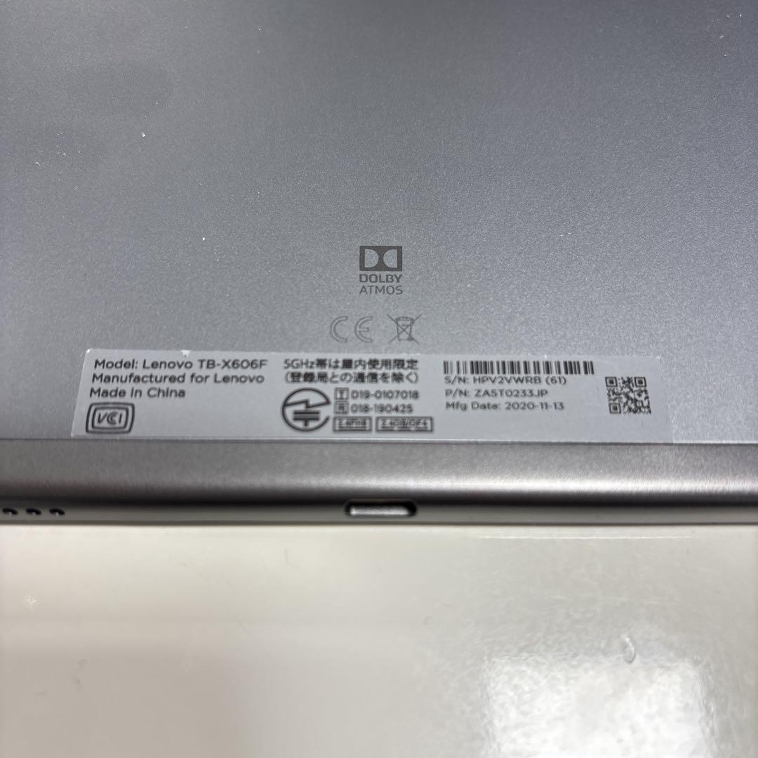 Lenovo TB-X606F シルバー Androidタブレット本体 Lenovo Tab M10 TB-X606F 4GB/64GB 10.3´´ タブレット 黒