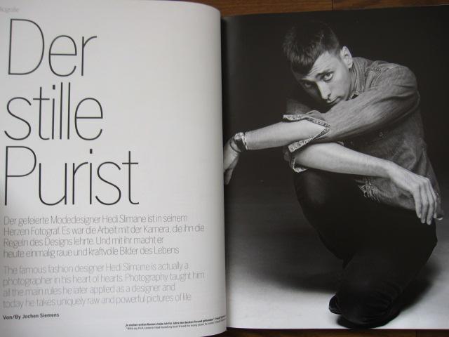 Hedi Slimane : エディ・スリマン　Stern Portfolio