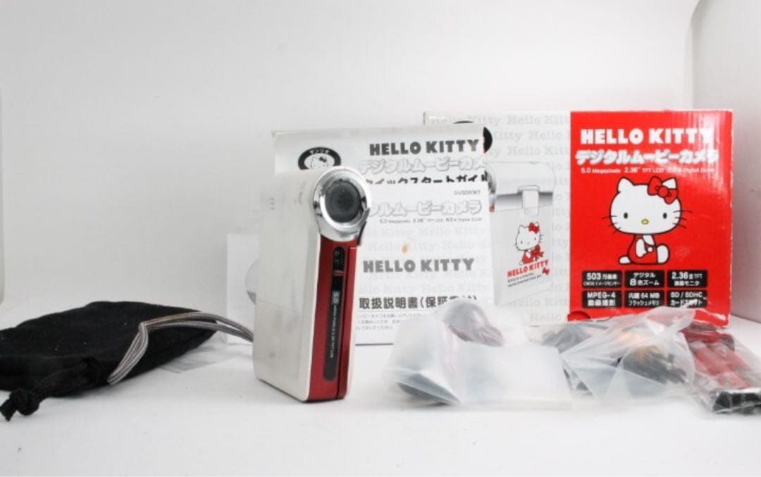 【激レア】キティちゃん　カメラ　ムービーカメラ