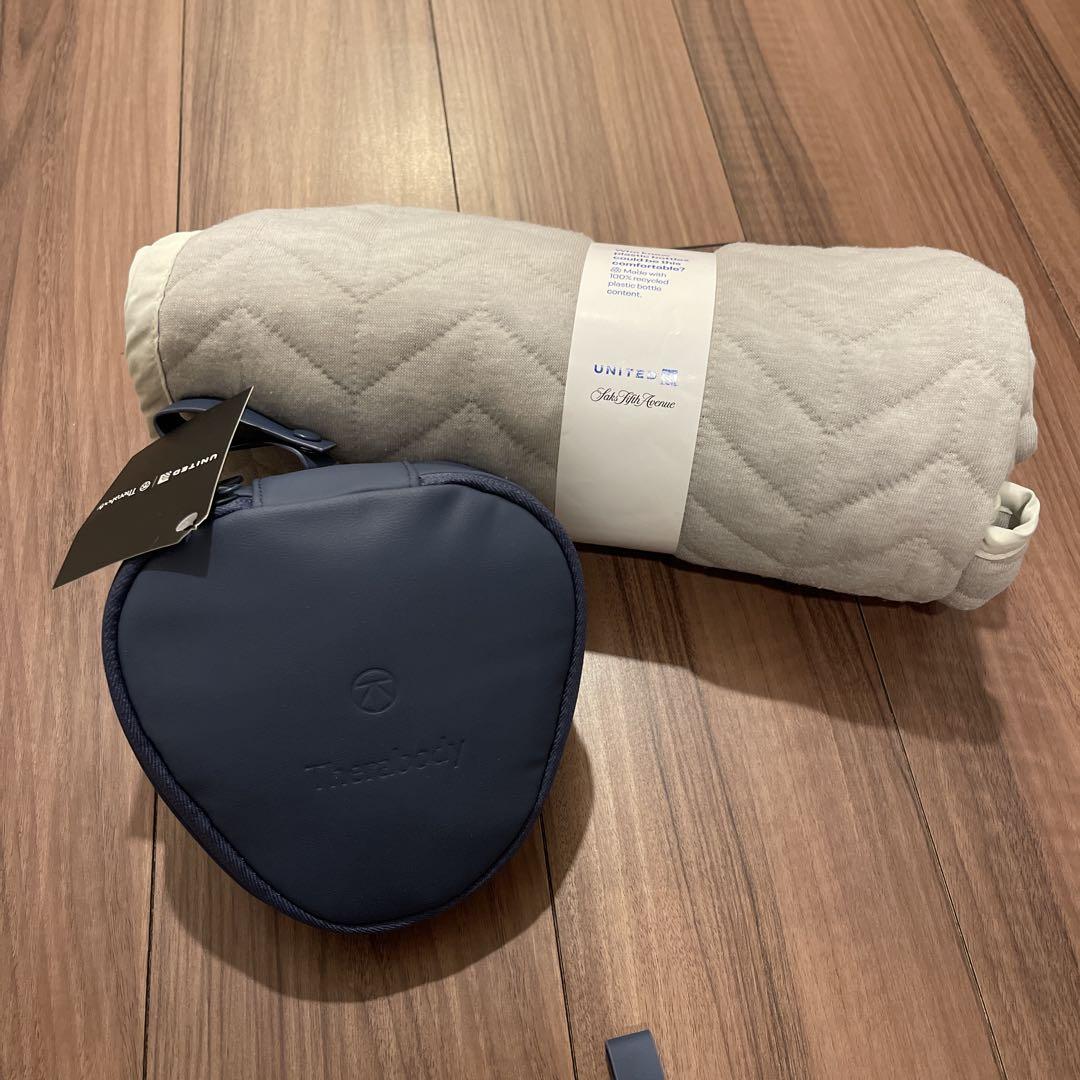 新品未使用18個 追加ユナイテッド航空 ビジネストラベルポーチ