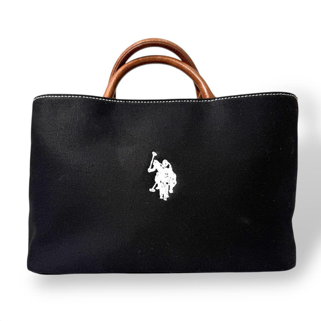 US POLO ASSN. ネイビー迷彩トートバッグ　新品　未使用 2025年最新】U.S. POLO ASSN. レディース トートバッグの人気