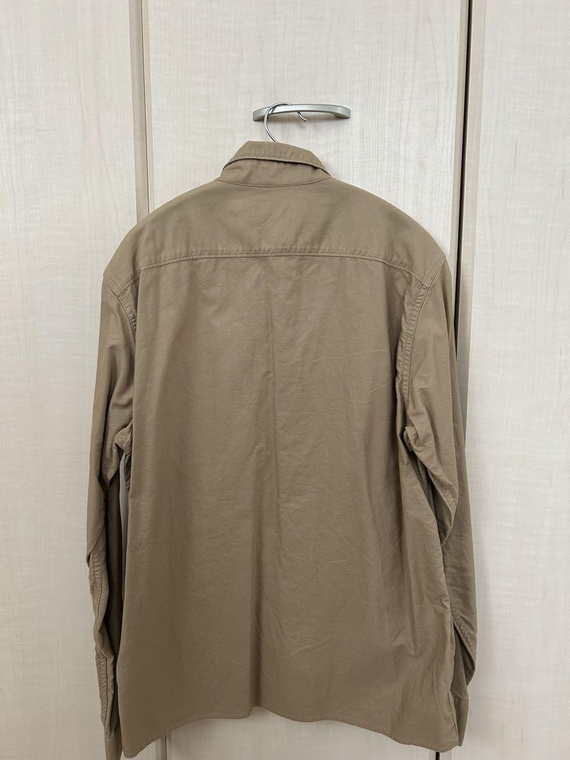 Polo Ralph Lauren ベージュジッパーシャツ