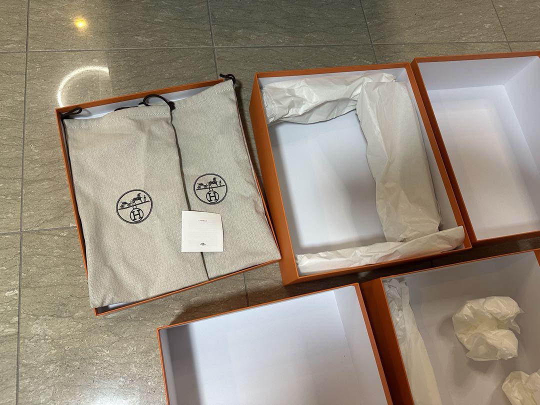 エルメス　HERMES シューズ　メンズ　靴　空箱　5個セット
