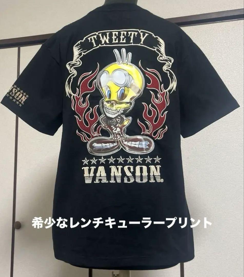 Vanson バンソン LOONEYTUNESコラボ　レンチキュラー Tシャツ