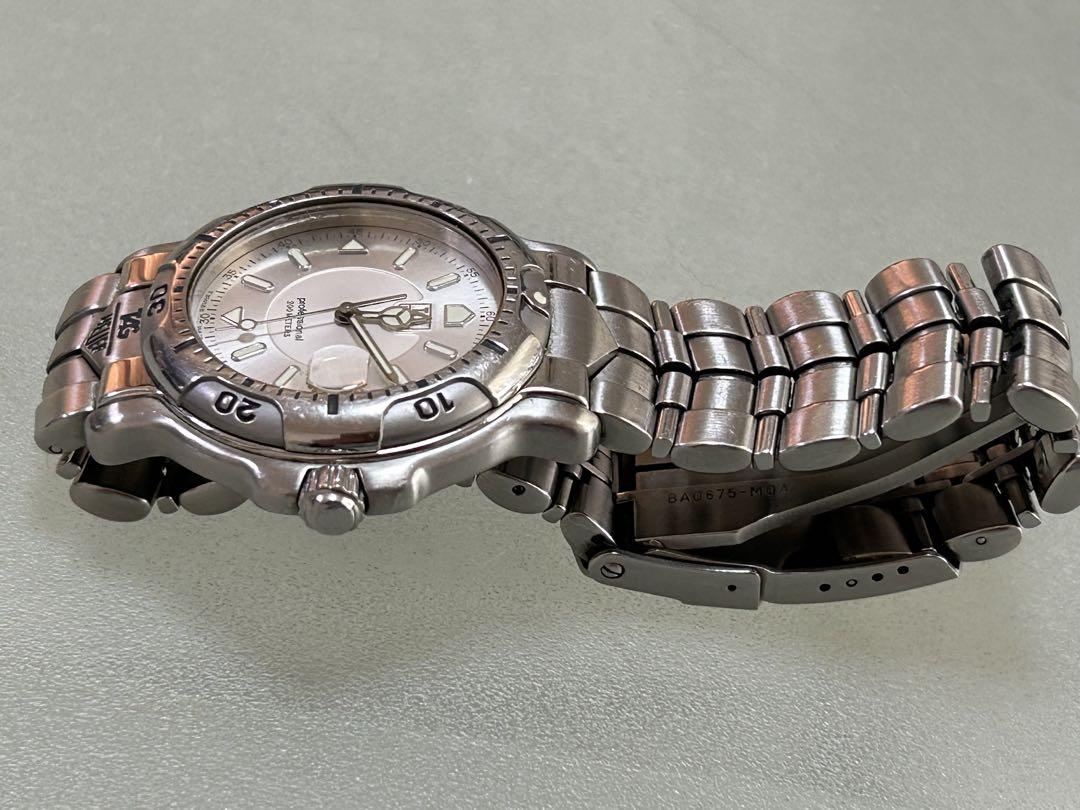 ☆タグホイヤー 6000シリーズ WH1113-K1 シルバー文字盤 稼働品☆ TAG HEUER タグホイヤー 6000シリーズ WH1113.K1 シルバー文字盤