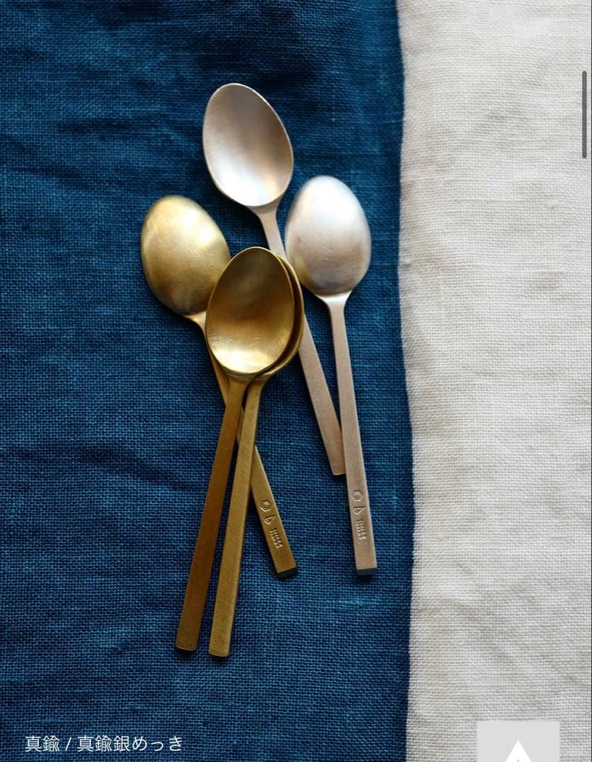 東屋 姫スプーン 銀メッキ目立った傷や汚れなし