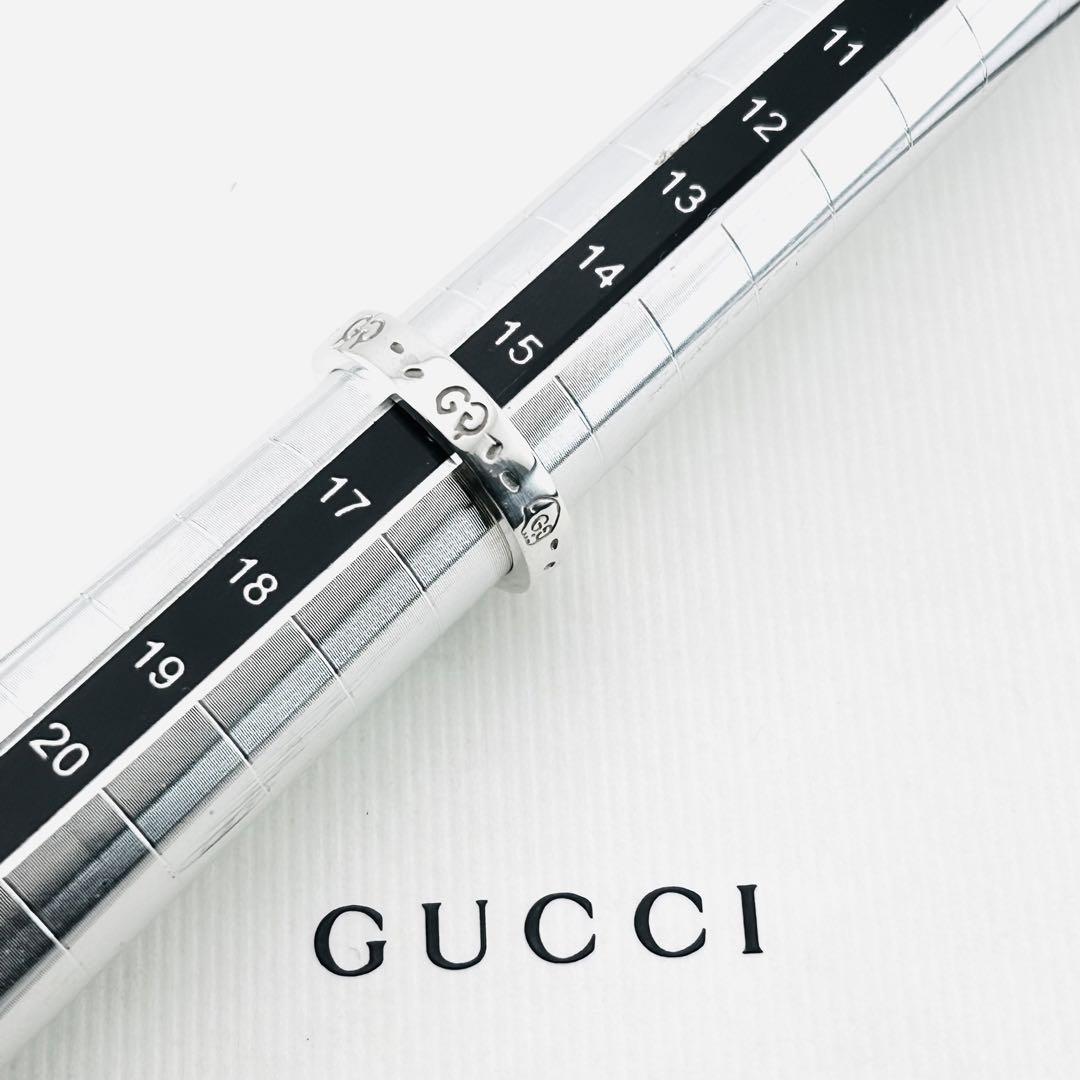 【美品】 GUCCI リング　アイコン　ゴースト　シルバー　16号　119