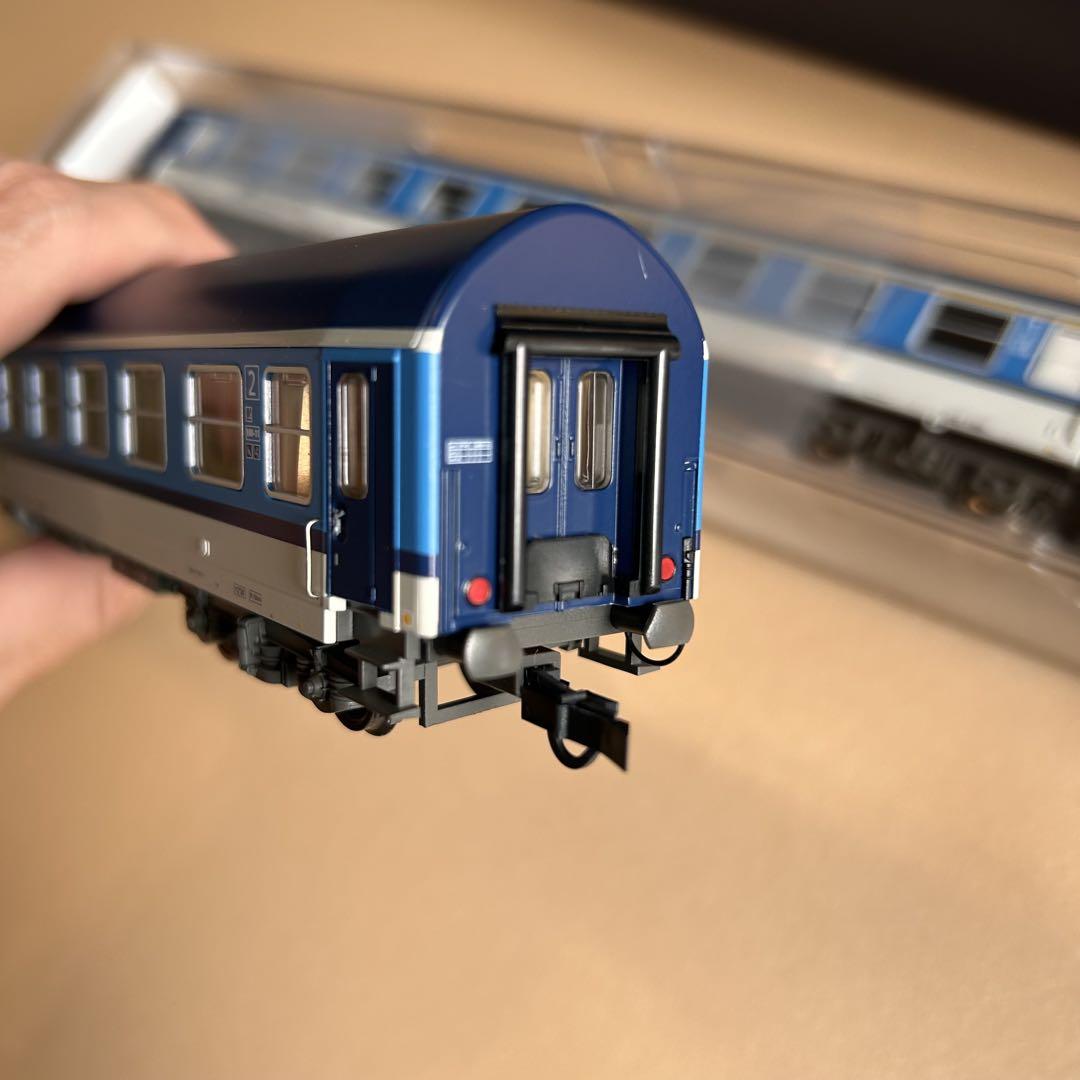 HO H0 チェコ鉄道 371型機関車+Y型客車2両 鉄道模型