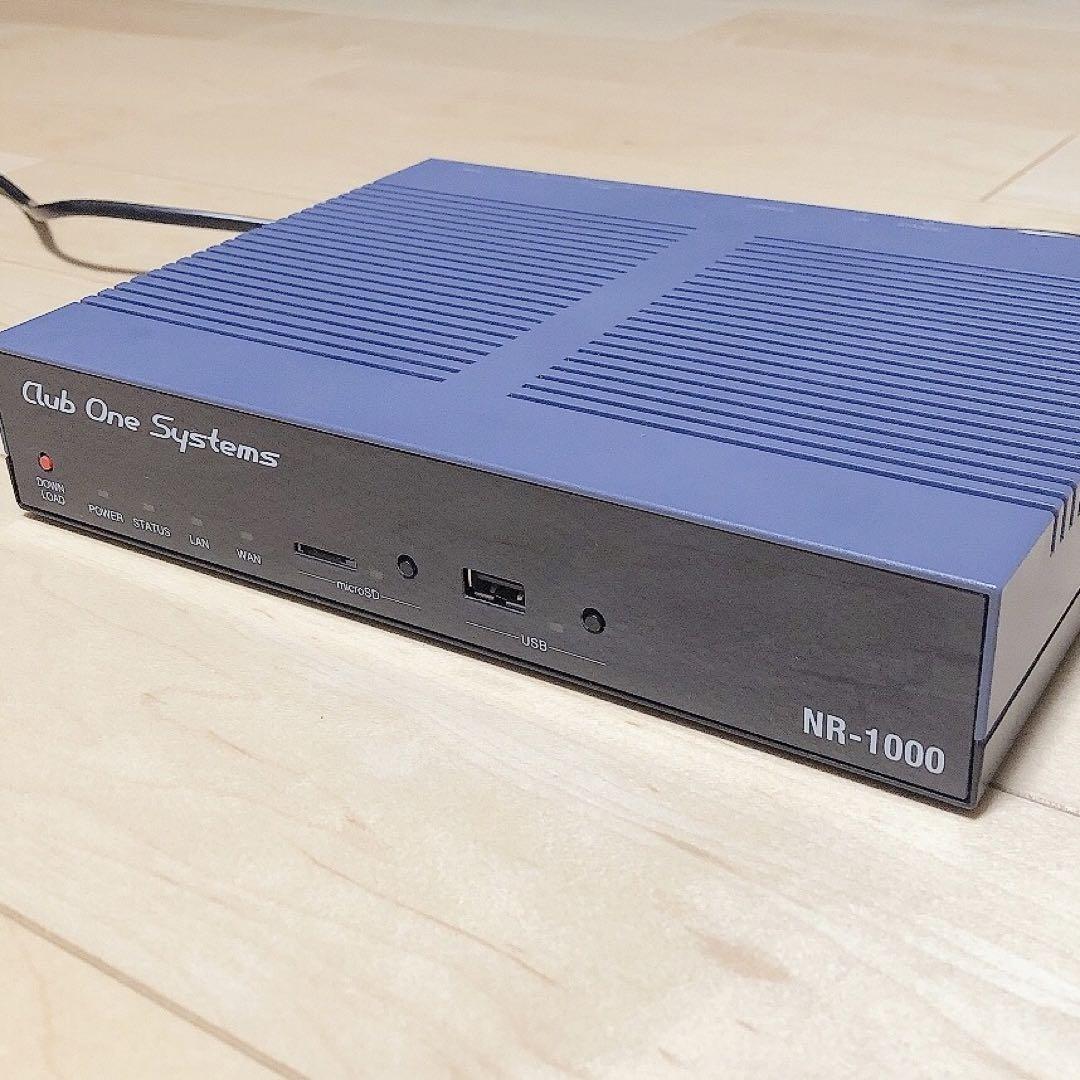 NR-1000 YAMAHA RTX810有線LANルーター