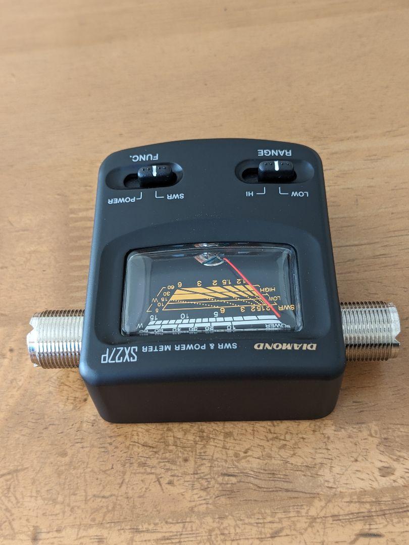 ダイヤモンド 144/430MHz帯コンパクトSWRパワー計 SX27P
