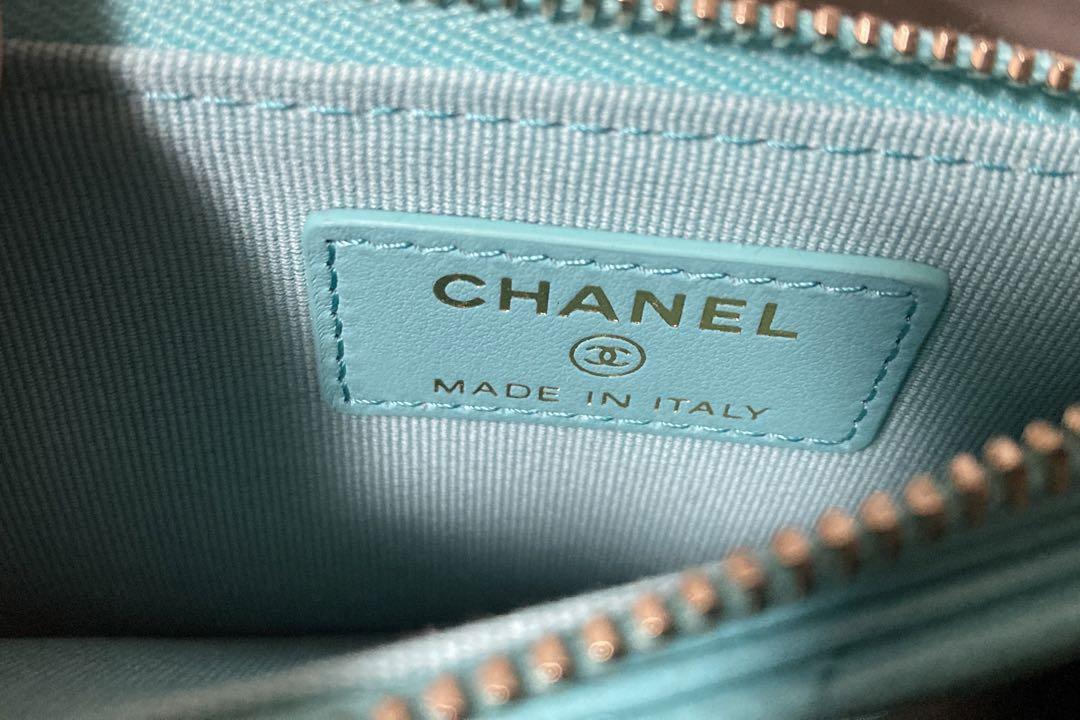 CHANEL フラグメントケース　希少カラー　24C最新作　カードケース