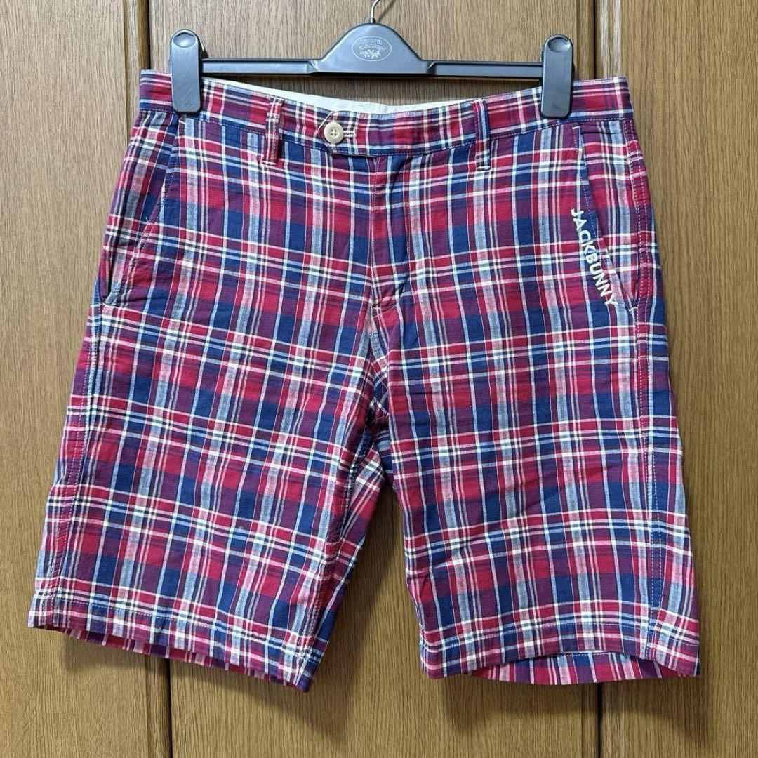 JACK BUNNY!! - ジャックバニー×コカコーラ ハーフパンツ ネイビー サイズ4 新品 ジャックバニー コカコーラ柄 ハーフパンツ ネイビー