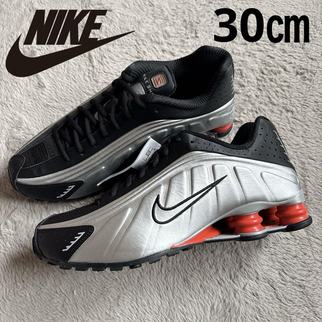 新品 ナイキ ショックスR4 Nike Shox R4 ブラック 30㎝