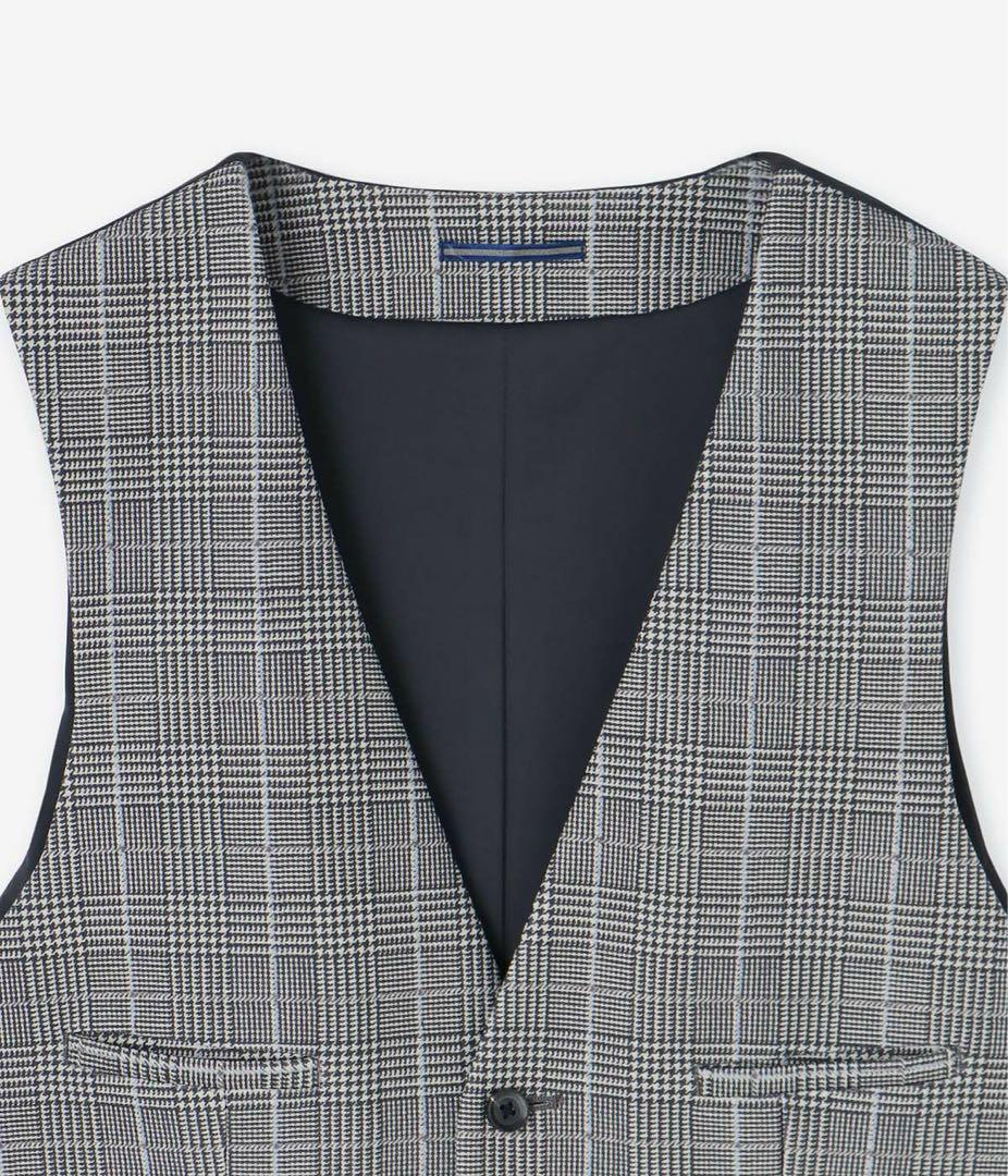 豪奢な steven alan コットンナイロンジップスタンドベストMブラック23A トップス
