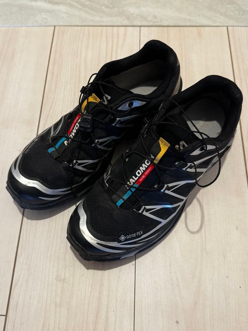 SALOMON XT-6 GORE-TEXブラック/シルバー 26cm