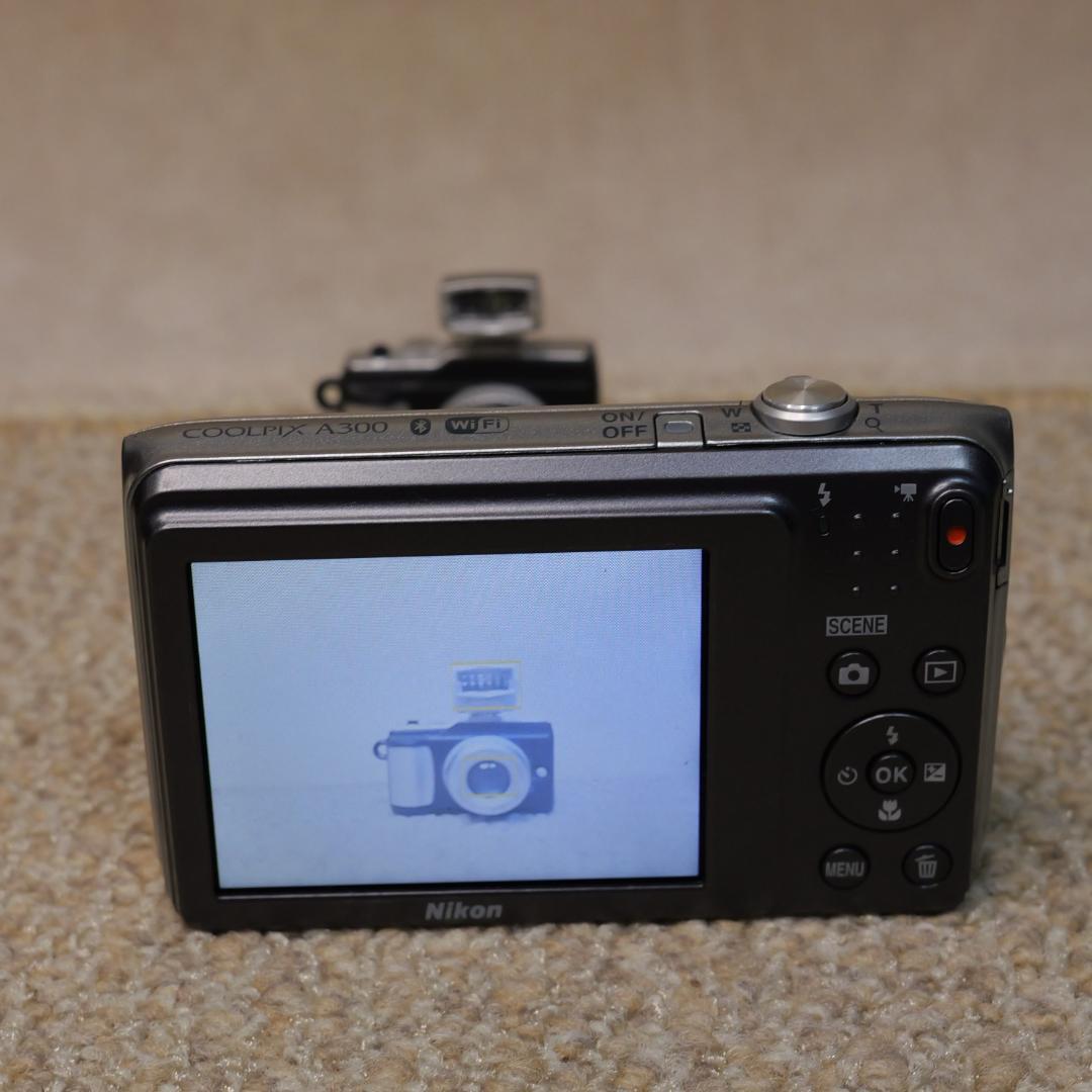 1264】Wi-Fi対応 Nikon COOLPIX A300（シルバー）美品 - メルカリ