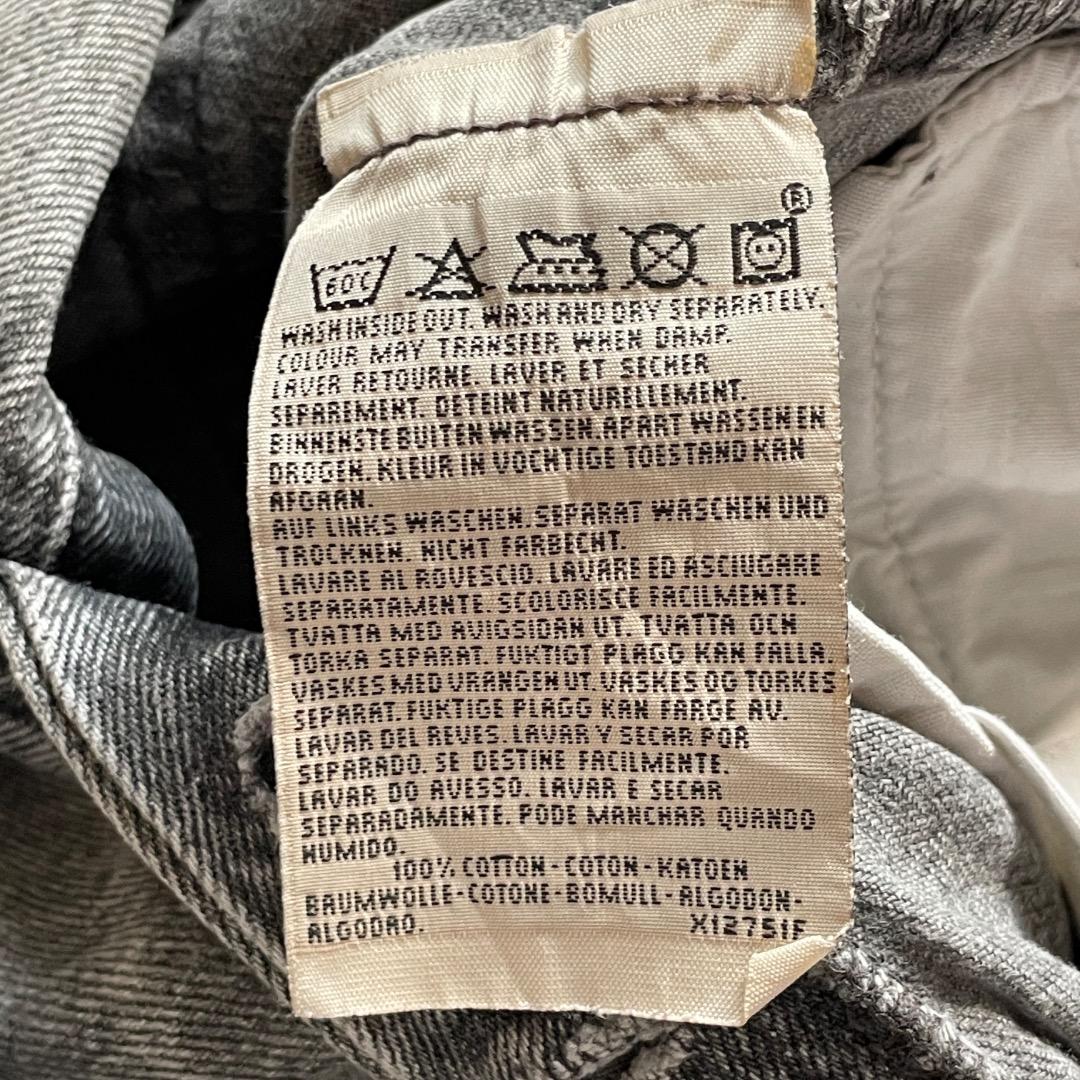 【W32 L30】90s USA製 ブラックデニム リーバイス 501