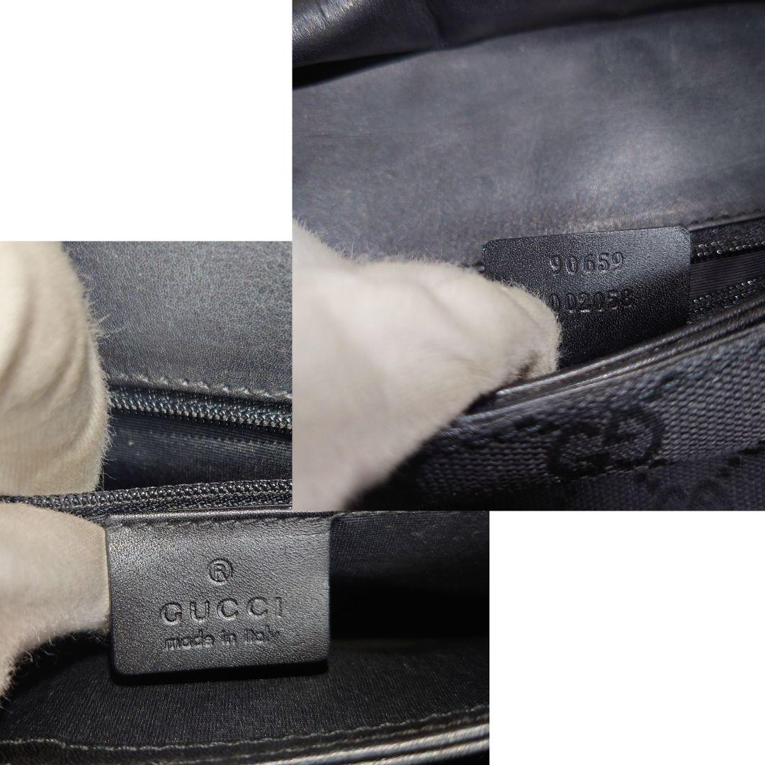 在庫限定品 美品 GUCCI GG柄 キャンバス レザー ショルダーバッグ 90659 yFWsf-m84453533200 特価正規品