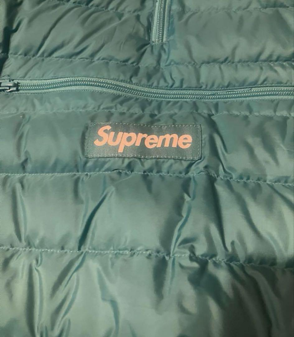 supreme マイクロダウン 水色レア色 Mサイズ