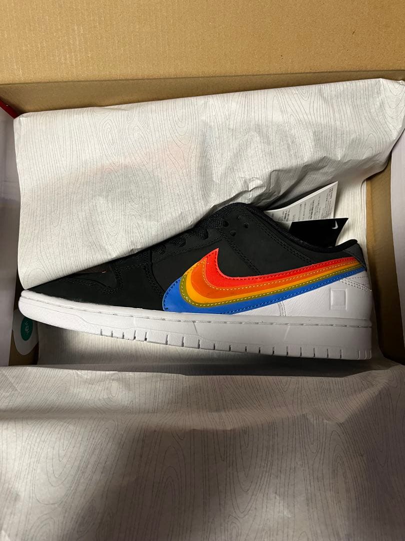 Nike Dunk Low ブラック マルチ27.5cm・NIKE