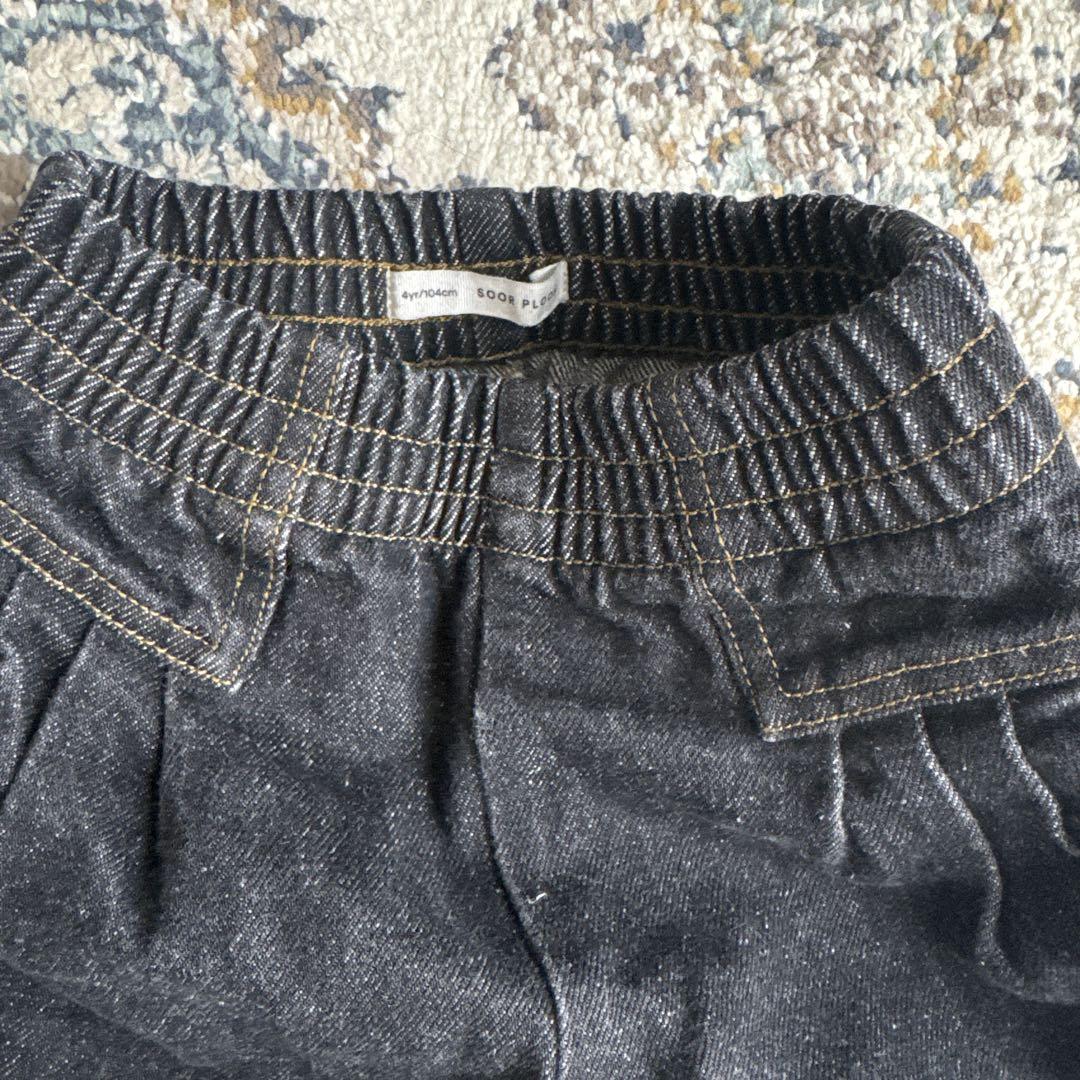 soor ploom ブラックデニム 4y
